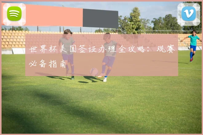世界杯美国签证办理全攻略：观赛必备指南
